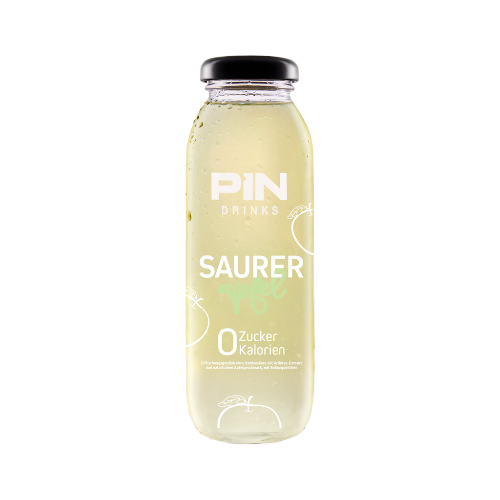 12 x SAURER APFEL 250 ml Glass