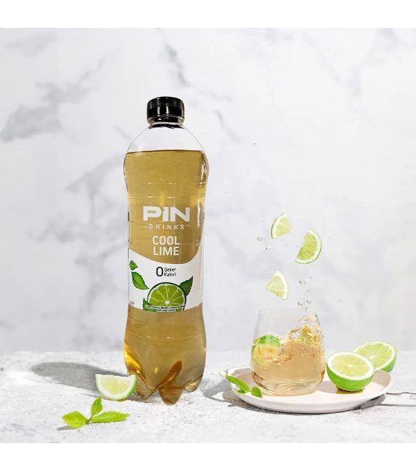 PIN Cool Lime - Şekersiz 1 Litre X 6 adet